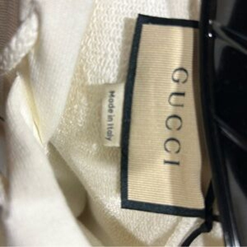 Men's Gucci FIRENZE 1921 cotton hoodie interlocking G/web stripe size XXXL