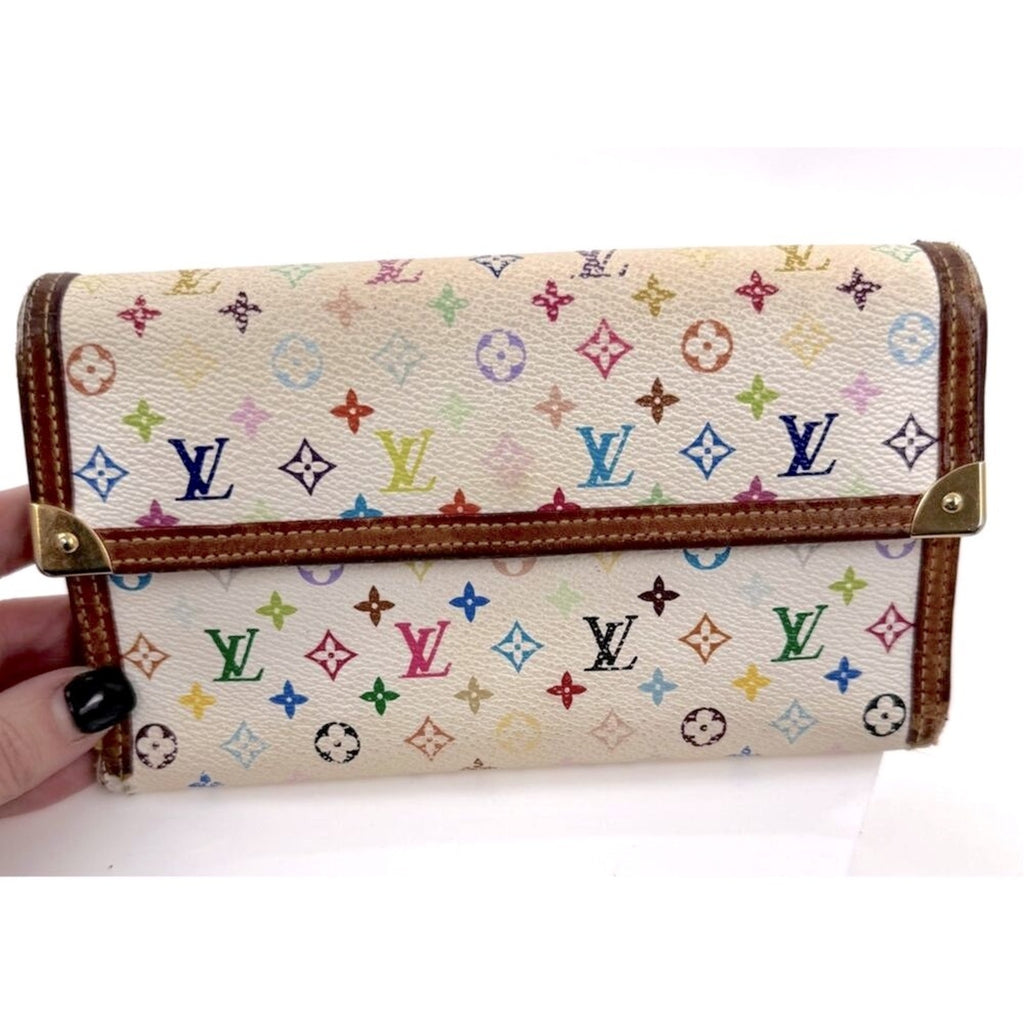 Louis Vuitton Murakami Monogram Porte Tresor International Long Wallet
