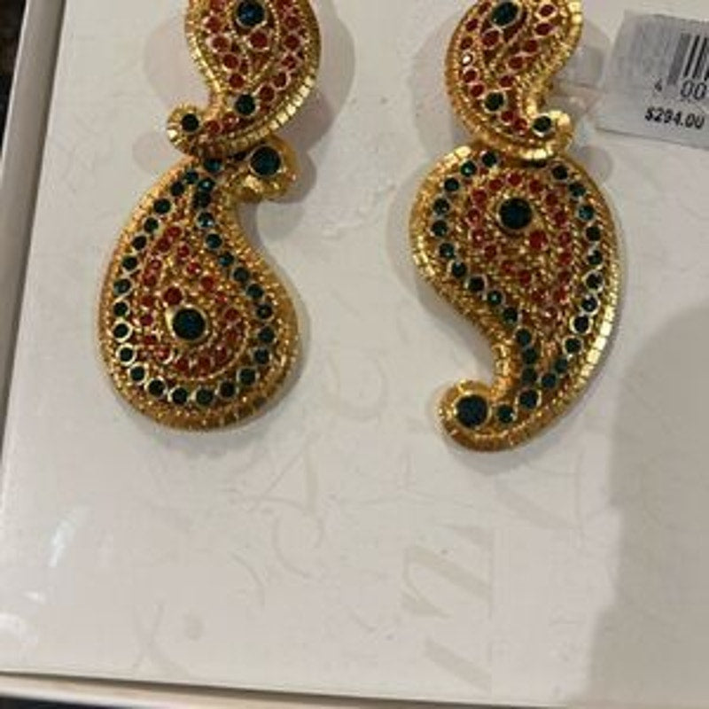Women’s Oscar de la Renta rhinestone drop earrings