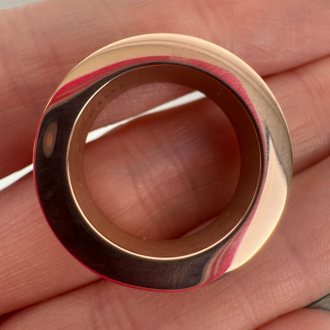 Charriol Forever Marine Full Inclusion Ring Size 8