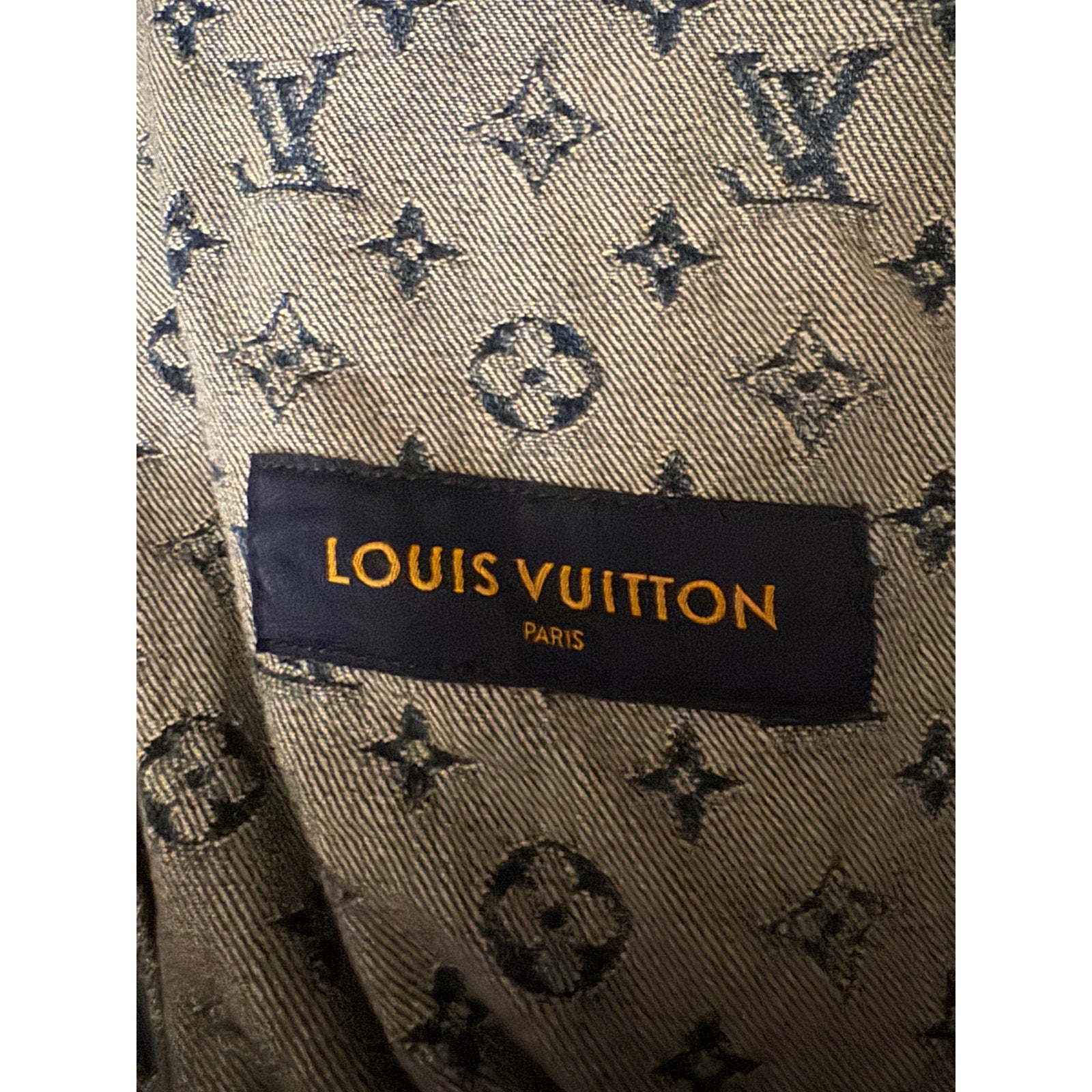Louis Vuitton x Nigo Monogram Patchwork Denim Hoodie NWT’s size XL