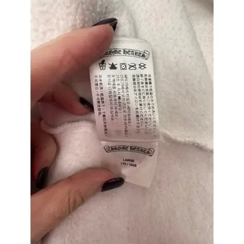 Men's RARE Chrome Hearts x Matty Boy Pink Graphic Hoodie - Oversized Large