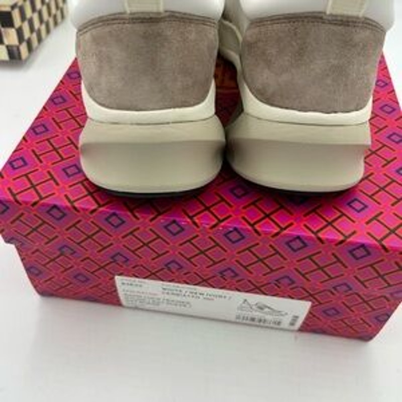 Women's Tory Burch good luck trainer sneakers size 9