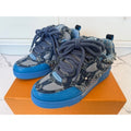 Louis Vuitton Blue Swarovski Monogram Skate Trainers – Men’s LV 8.5 / US 9.5