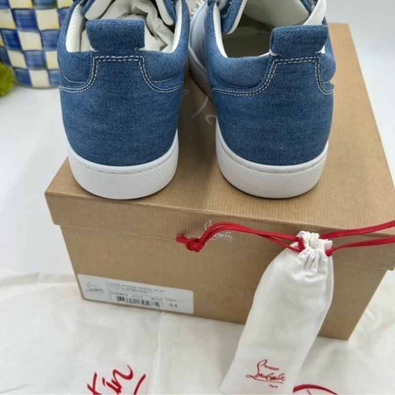 Men's Christian Louboutin, Louis Jr spikes size 44 made in Italy