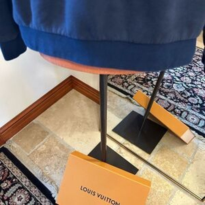 Men’s Louis Vuitton, LV stitch, embroidered sweatshirt size XXL made in Italy