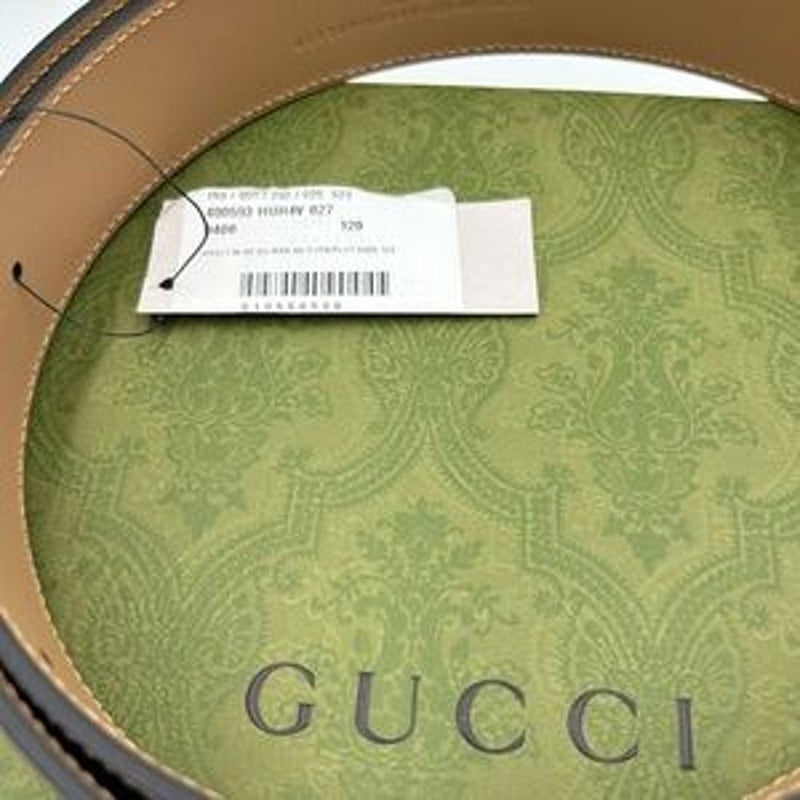 Men's Gucci, GG Marmont, Supreme canvas belt size 120 cm/46 inches made in Italy