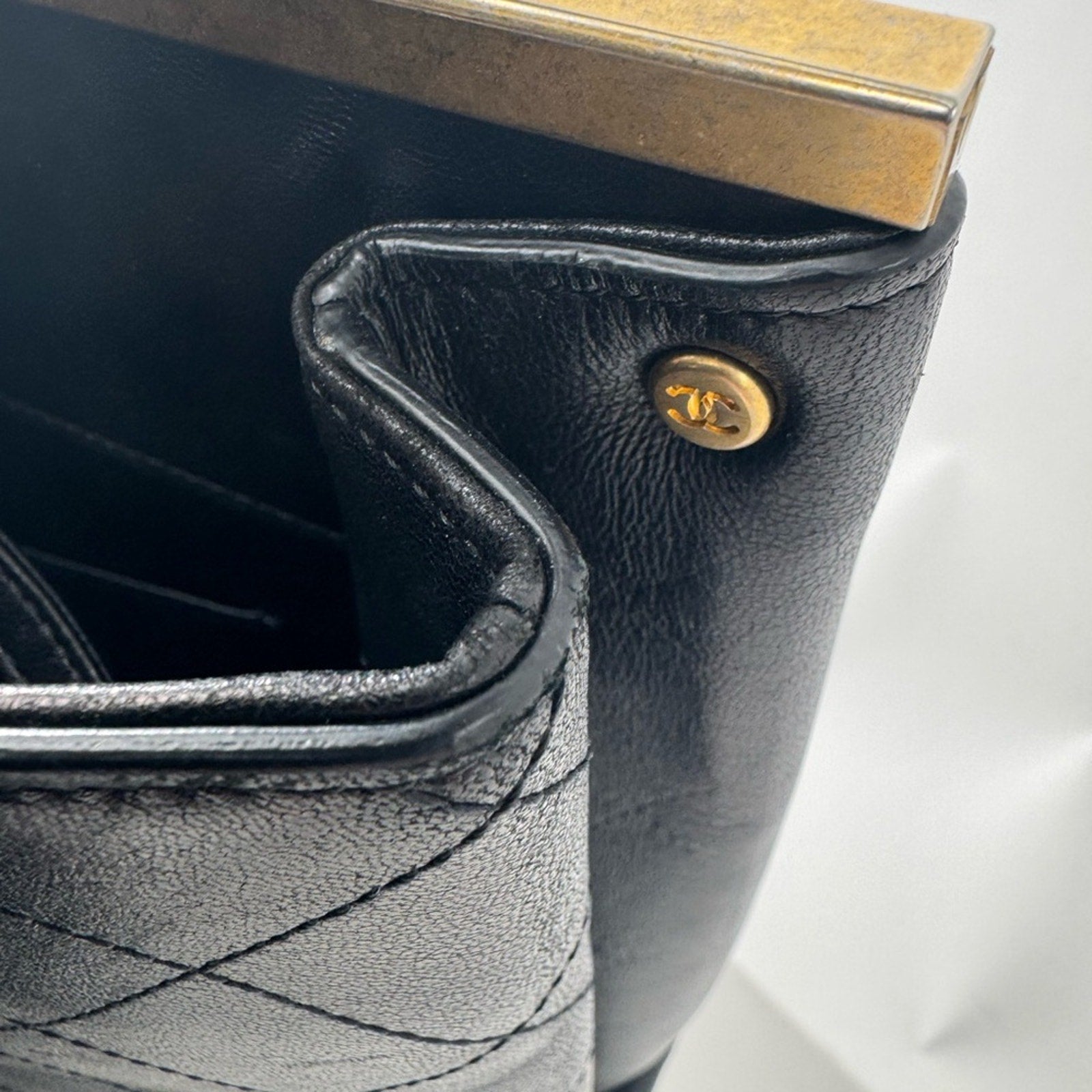 Chanel Coco Luxe with adjustable strap and gold hardware dual large pockets