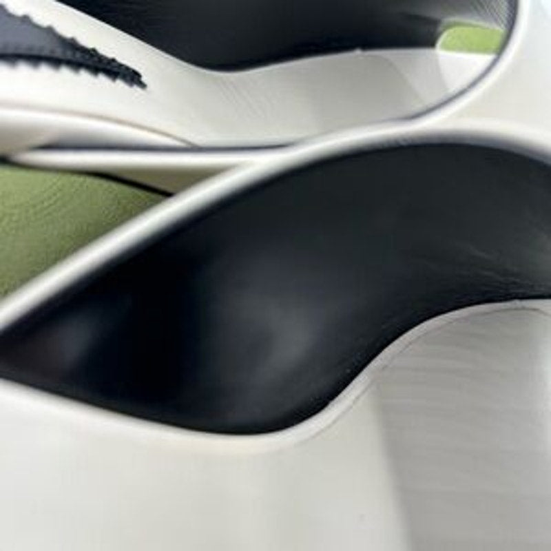 Women's Gucci interlocking G leather sandals size 38.5 made in Italy