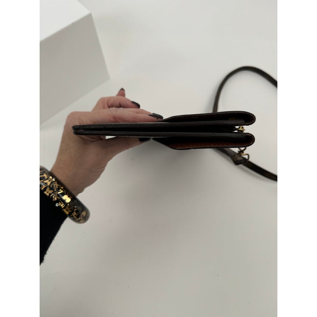 Louis Vuitton LV Monogram Pochette Double Rabat Thin Shoulder Bag