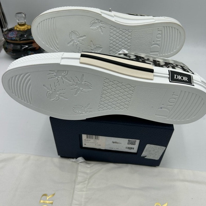 Men's Dior B 23 low top oblique sneakers size 46 made in Italy