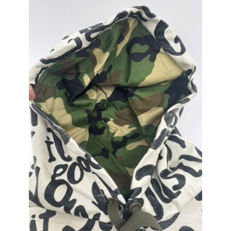 Men's Dolce & Gabbana NWOT Camouflage Print Inserts Hoodie Size L