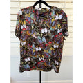 Valentino Men’s Butterfly Cut & Sew T-Shirt Size Large – Made in Italy