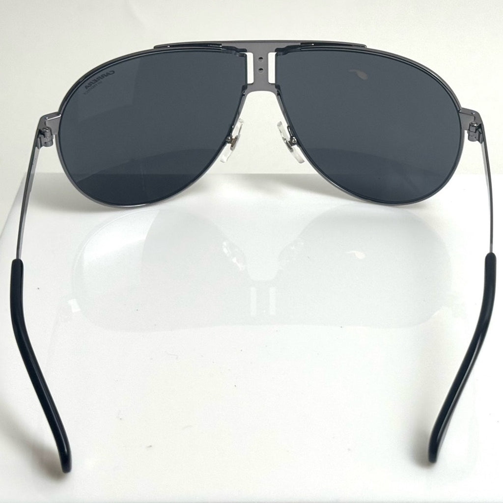 Porsche Carrera, sunglasses polarized with silver frames and black accent NWT’s