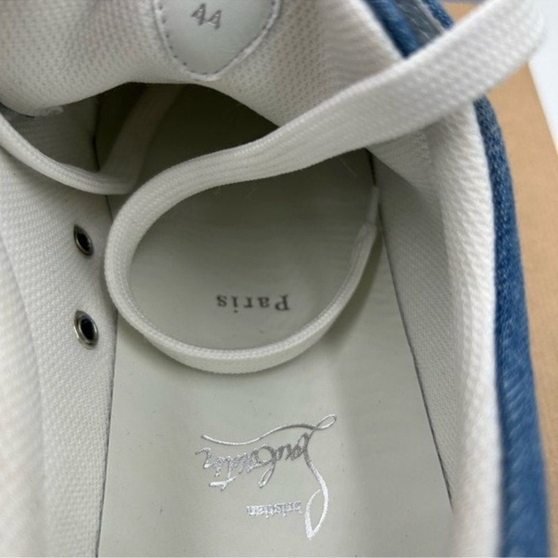 Men's Christian Louboutin, Louis Jr spikes size 44 made in Italy