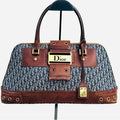 Christian Dior Diorissimo Trotter Canvas Street Chic Dome handbag or Satchel.