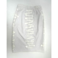 Christopher Kane White Satin Ribbon Appliqué Pencil Skirt EU 38 US 6