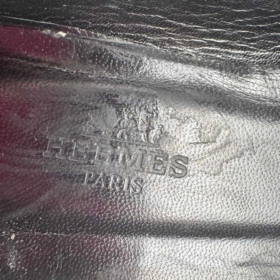 Hermès Women's Olive Tone Suede Flats – Size 36 / US 5.5 Made in Italy