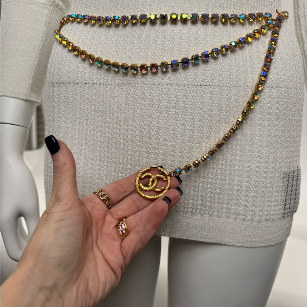 WOMEN'S CHANEL BARBIE DREAMS COLLECTIONASTOUNDING PIECE/NECKLACE/PURSE STRAP/BELT/UP 2 U