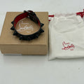 Christian Louboutin Loubilink calf leather Black Studded Bracelet