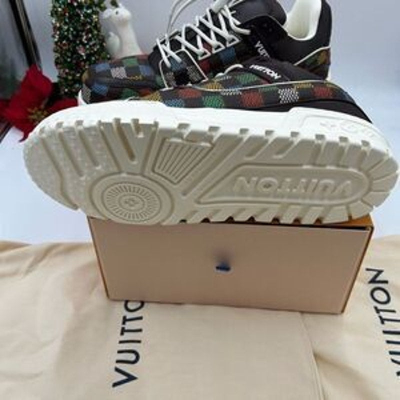 Men’s Louis Vuitton X Murakami trainer sneakers size 10 fits 11 US made in Italy
