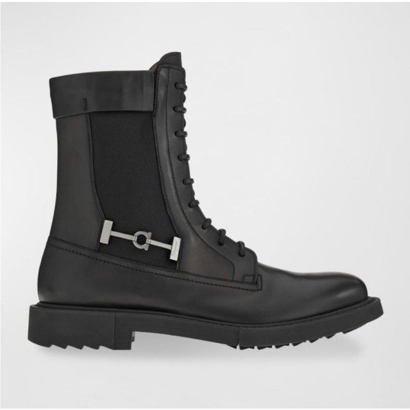 Men's Salvatore, Ferragamo, Iglesias, gancio Chelsea boots size 8.5 EE