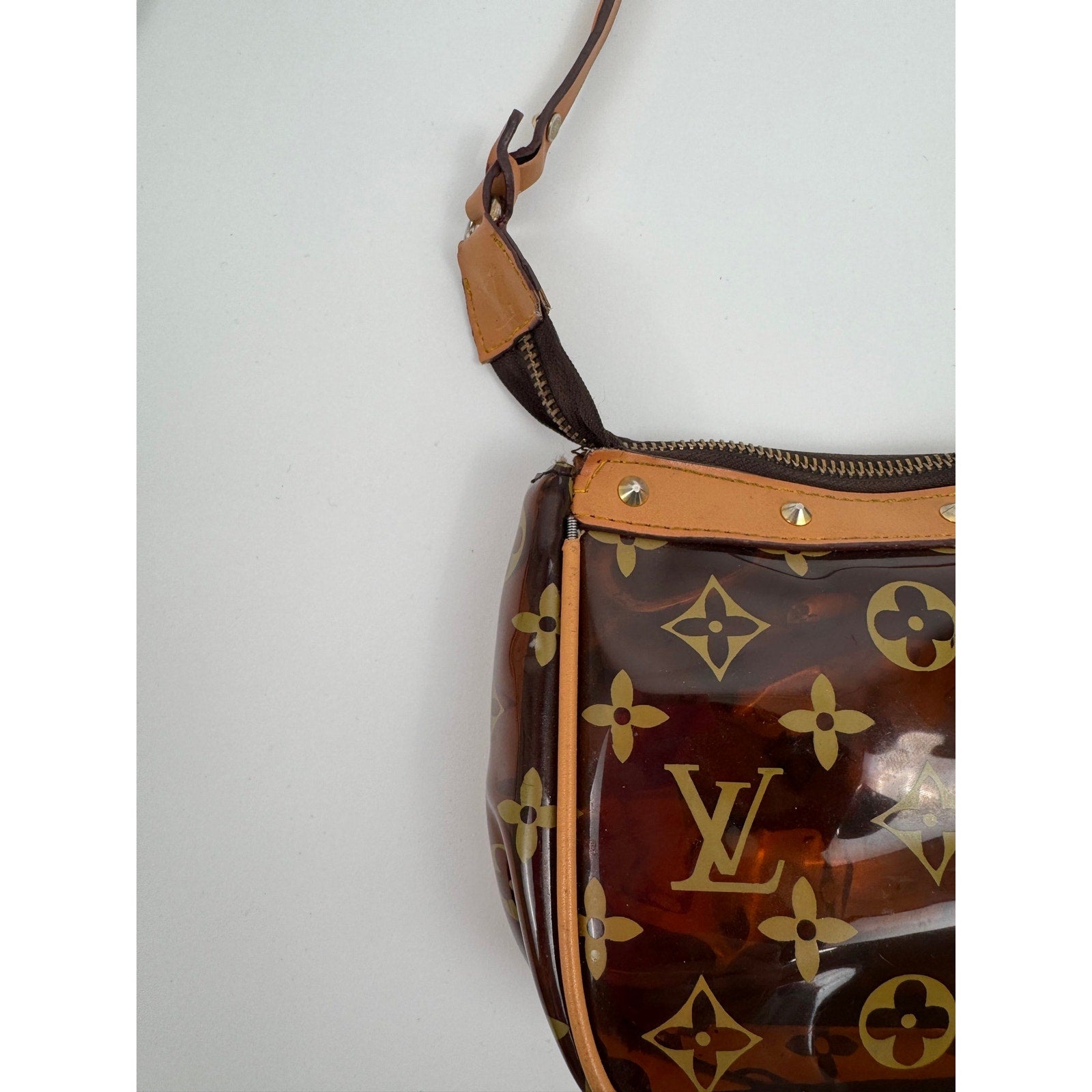 Rare Louis Vuitton Women's Brown Monogram PVC Pochette Bag