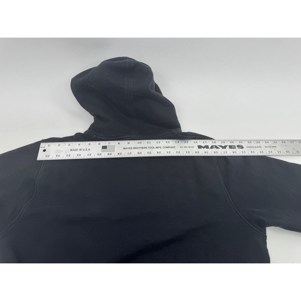 Men's Christian Dior Black CD Icon Cotton Fleece Hooded Sweatshirt Size XXL