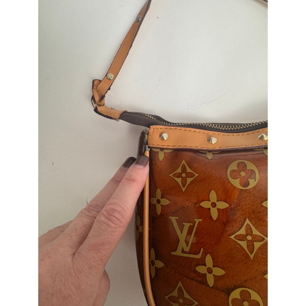 Rare Louis Vuitton Women's Brown Monogram PVC Pochette Bag