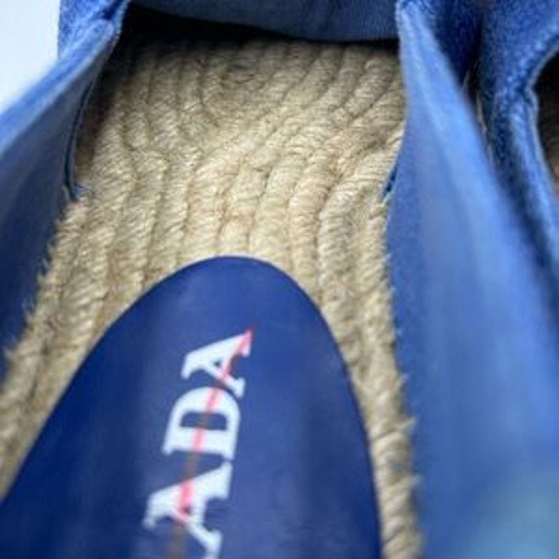 Women's Prada espadrilles size 36 made in Italy