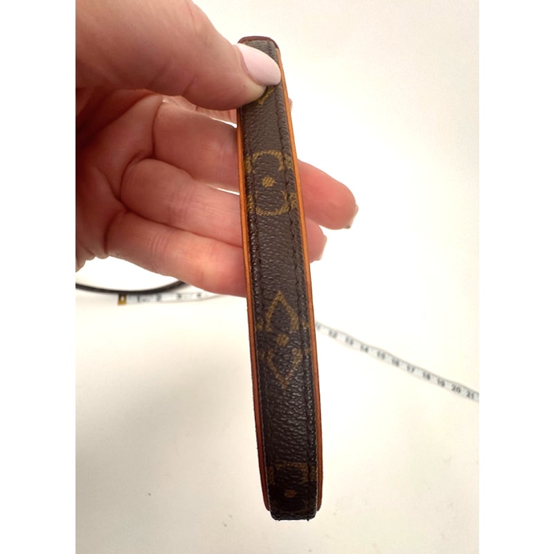 Louis Vuitton Brown Monogram Coated Canvas Baxter Dog Leash