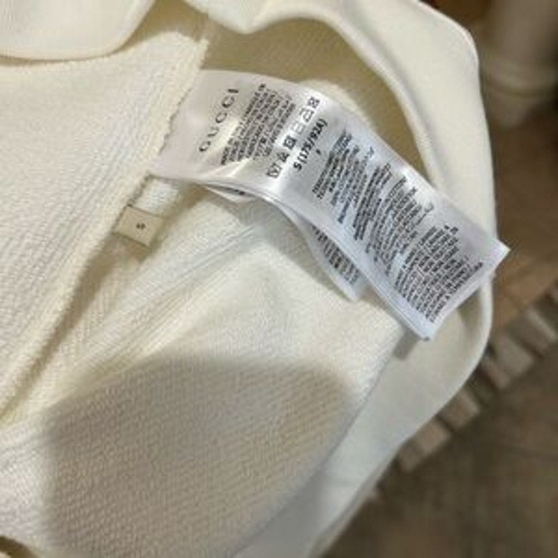 Men's Gucci FIRENZE 1921 cotton hoodie interlocking G/web stripe small/medium