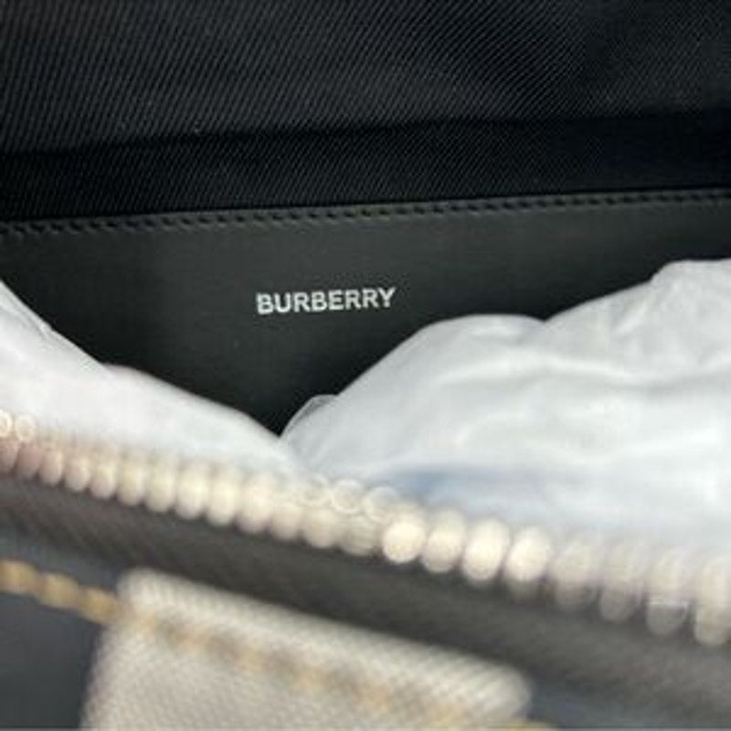 Unisex Burberry multicolor adjustable check belt bag/fanny pack Made in Italy