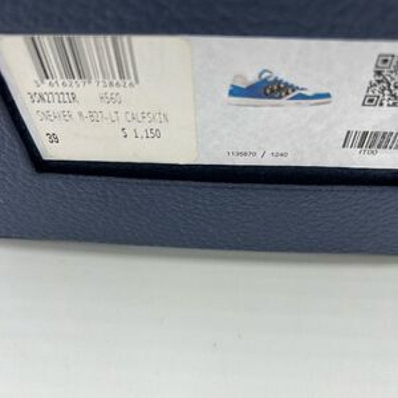 Women’s Dior B 27 low top leather sneakers size 39 made in Italy