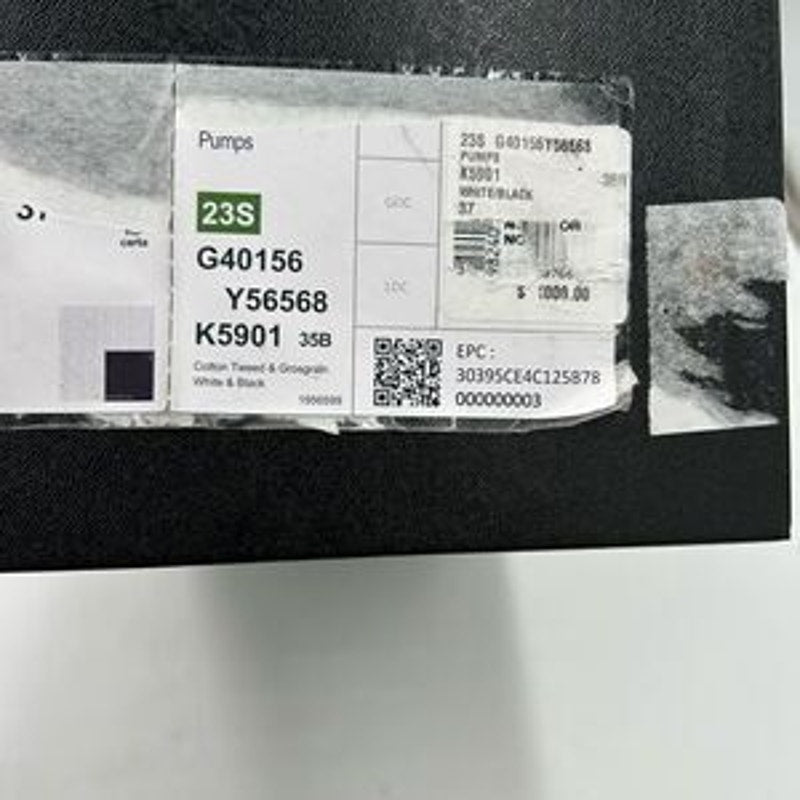 Women’s Chanel Tweed, ballet flat size 37 made in Italy