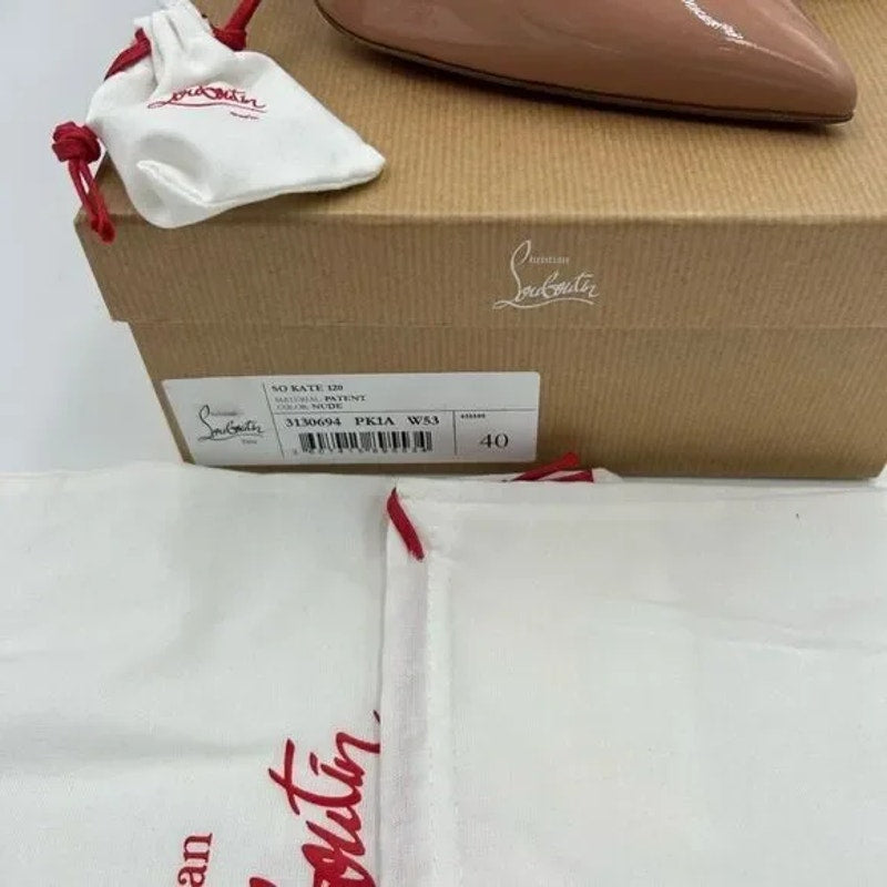 Women’s Christian Louboutin so Kate 120 heels size 40 made in Italy