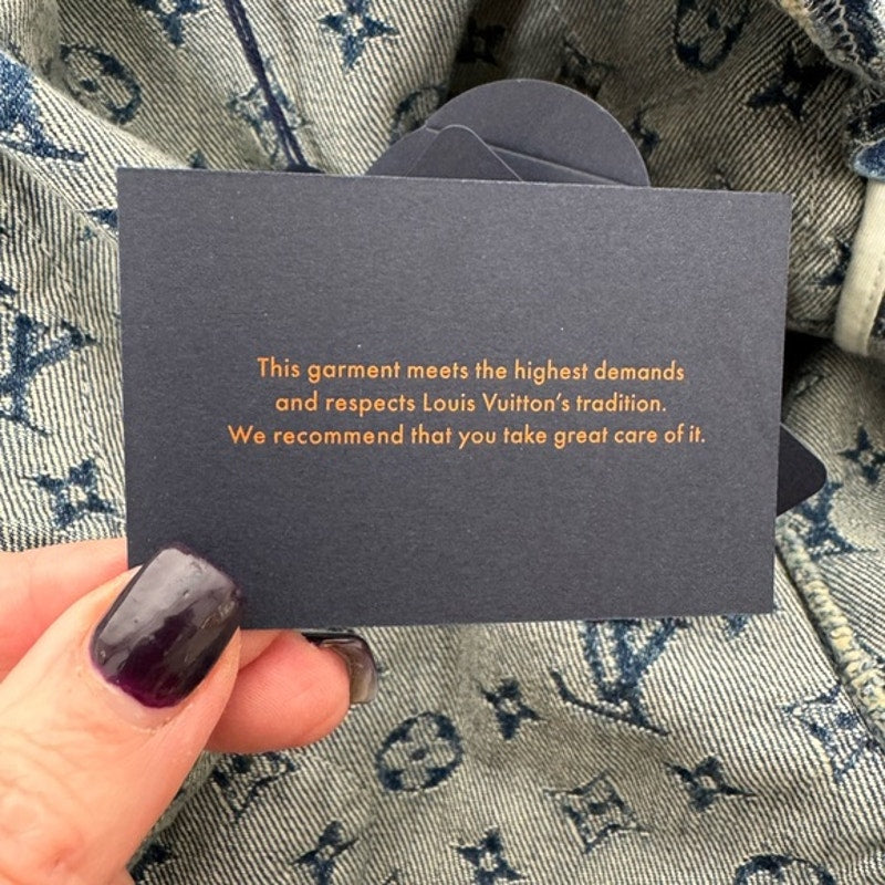 Louis Vuitton x Nigo Monogram Patchwork Denim Hoodie NWT’s size XL