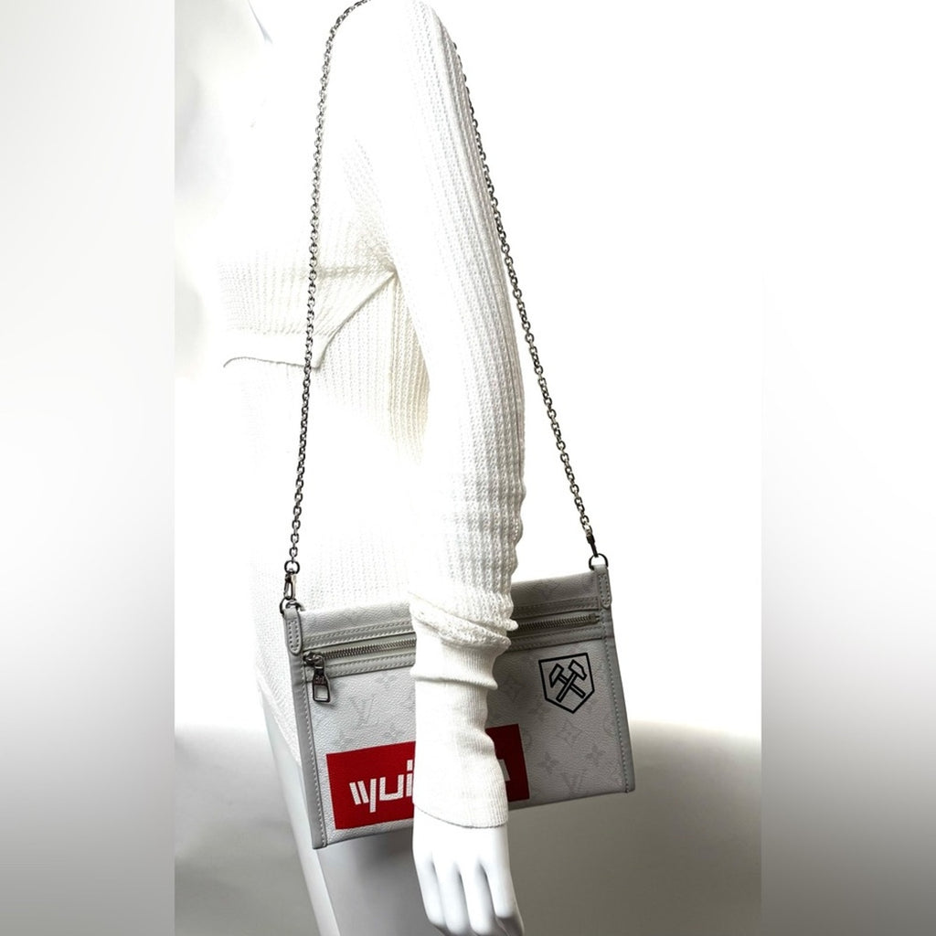 Louis Vuitton x Virgil Abloh (RIP)Spec. Ed/Grey,MLK, reference to I Had A Dream