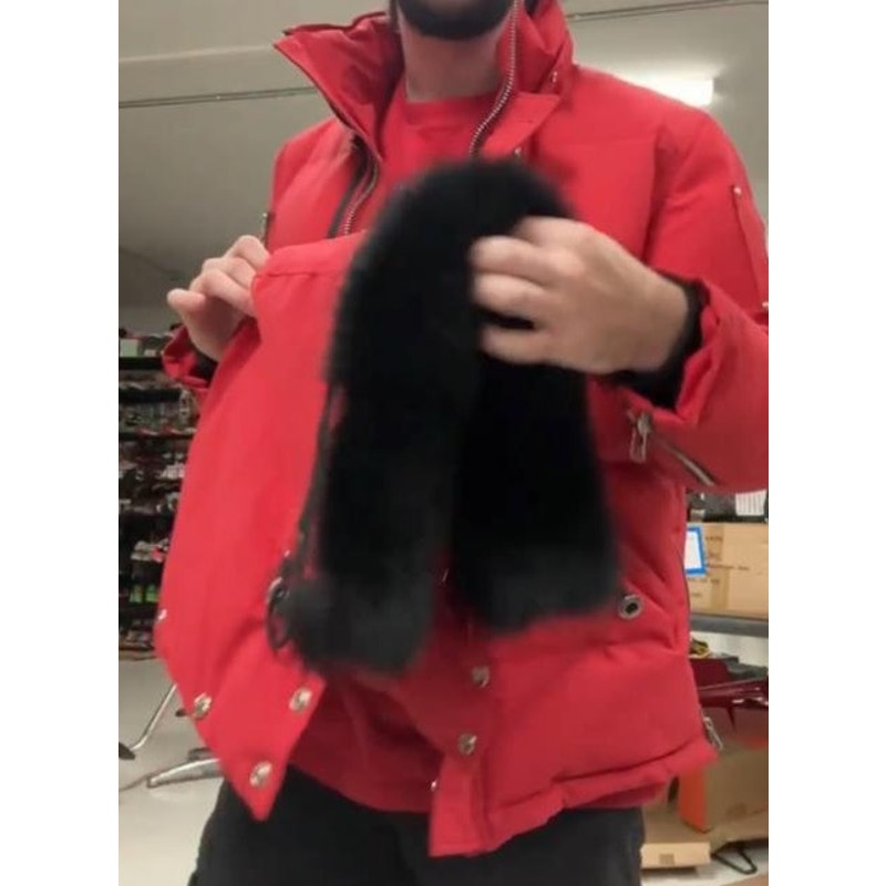 Men’s Moose Knuckes Jacket w/removable fur trimmed hood, NWT’s XL original retail $1800