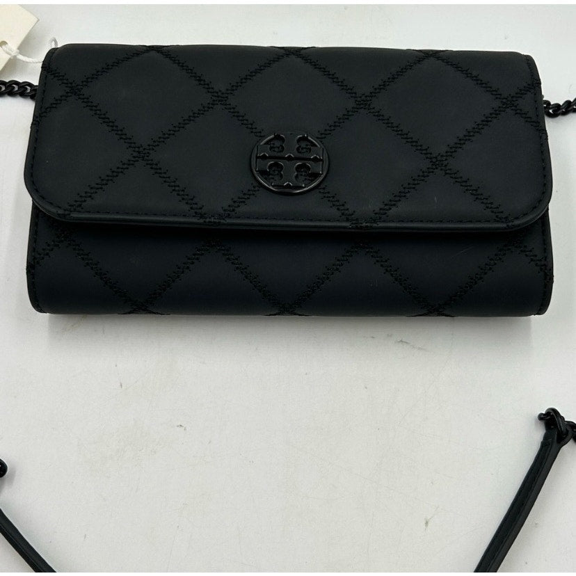Women's Tory Burch matte chain wallet Crossbody NWT