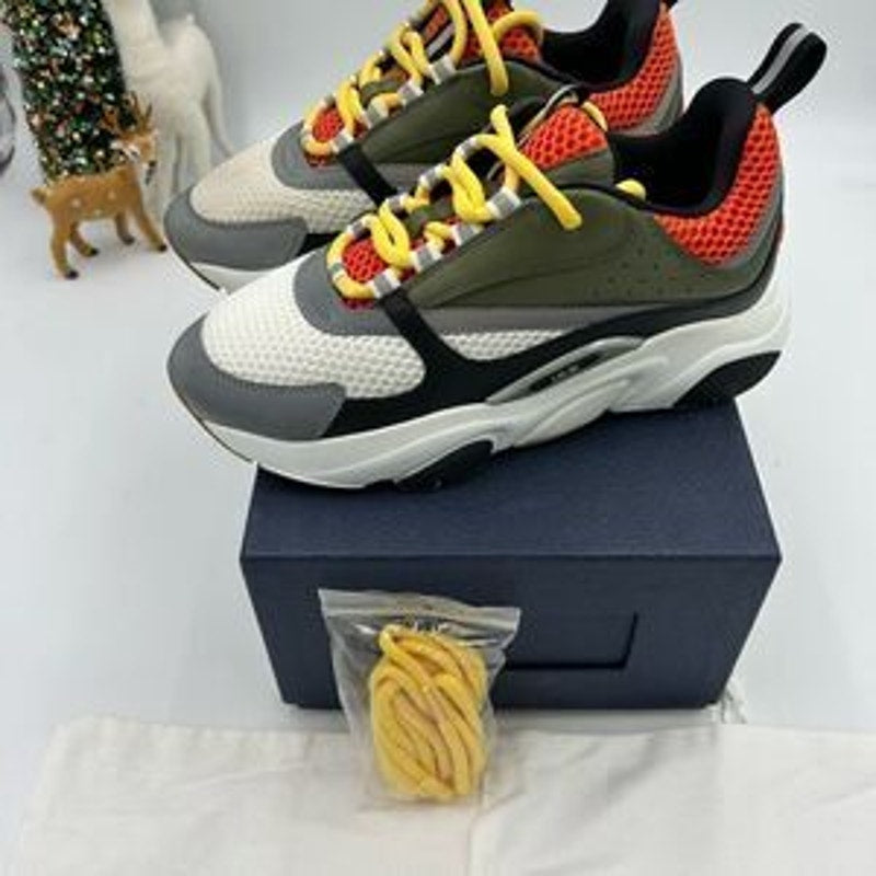 Women’s Dior B – 22 leather low top trainers size 38 made in Italy