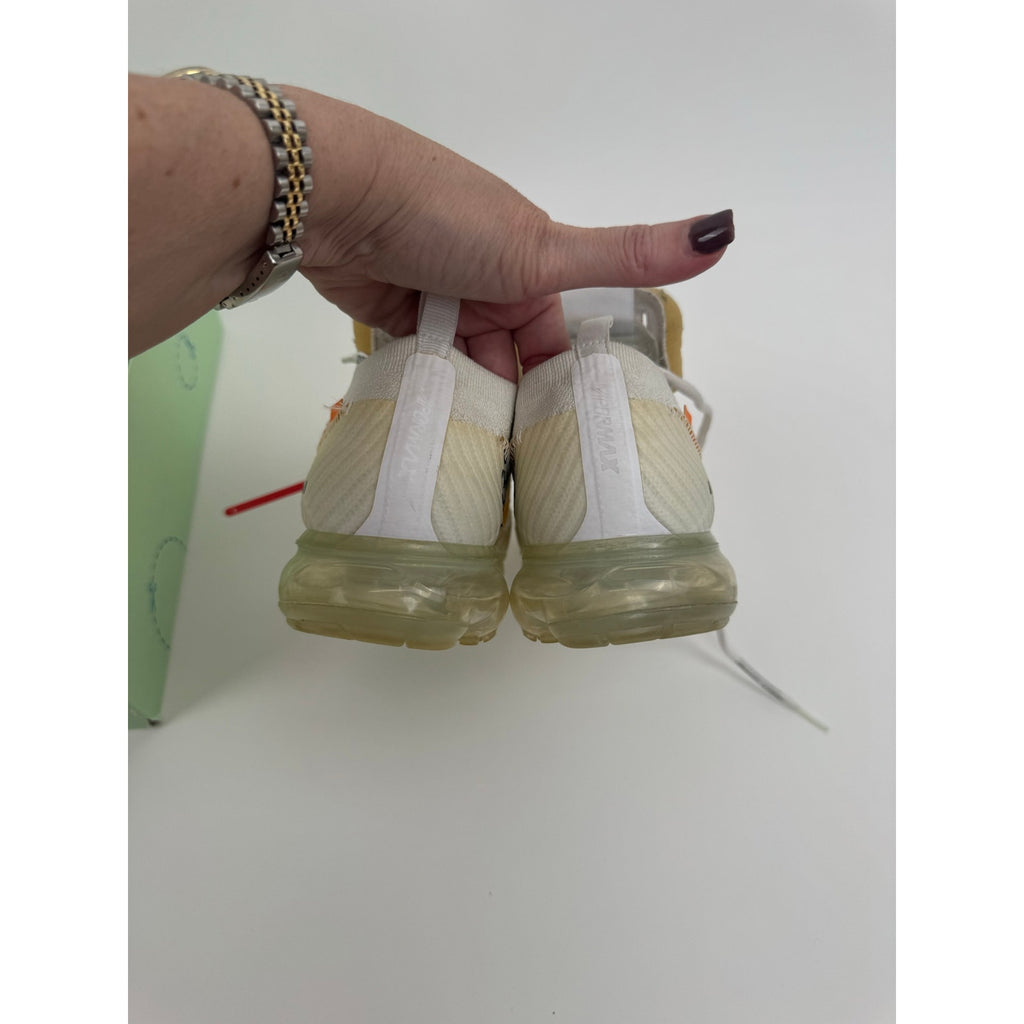 Men’s Nike x Off-White Air VaporMax Flyknit “White” AA3831-100 Size 8.5