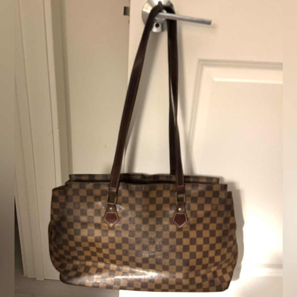 Louis Vuitton Damier Ebene Monogram Centenaire Special Edition Anniversary tote