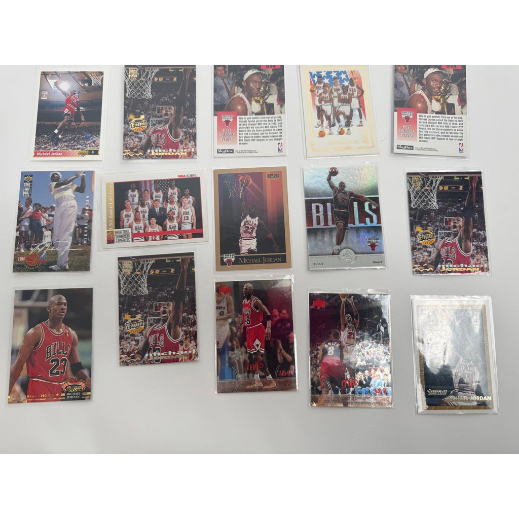 Michael Jordan Collector’s Card Bundle – NBA Trading Cards Lot