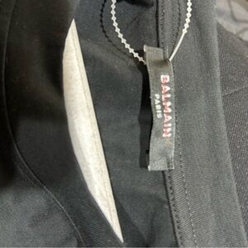 Men's Balmain logo, print cotton T-shirt, size large NWT