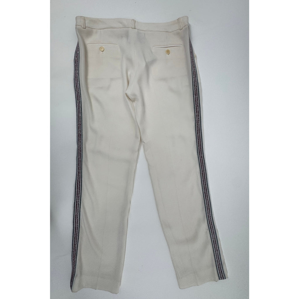 IRO NWT Women’s Ecru Jaxon Side Detail Trousers Size 1