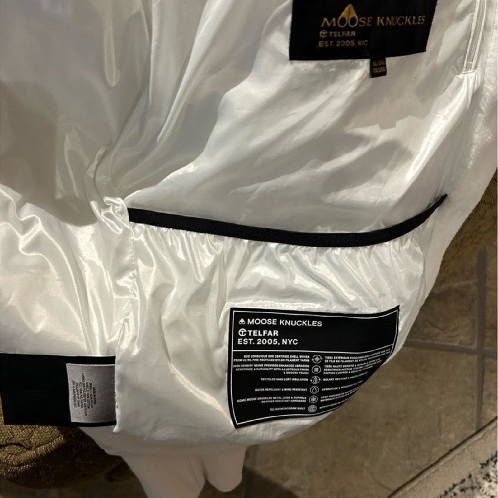 Men's Moose Knuckles.puffer coat size XXL