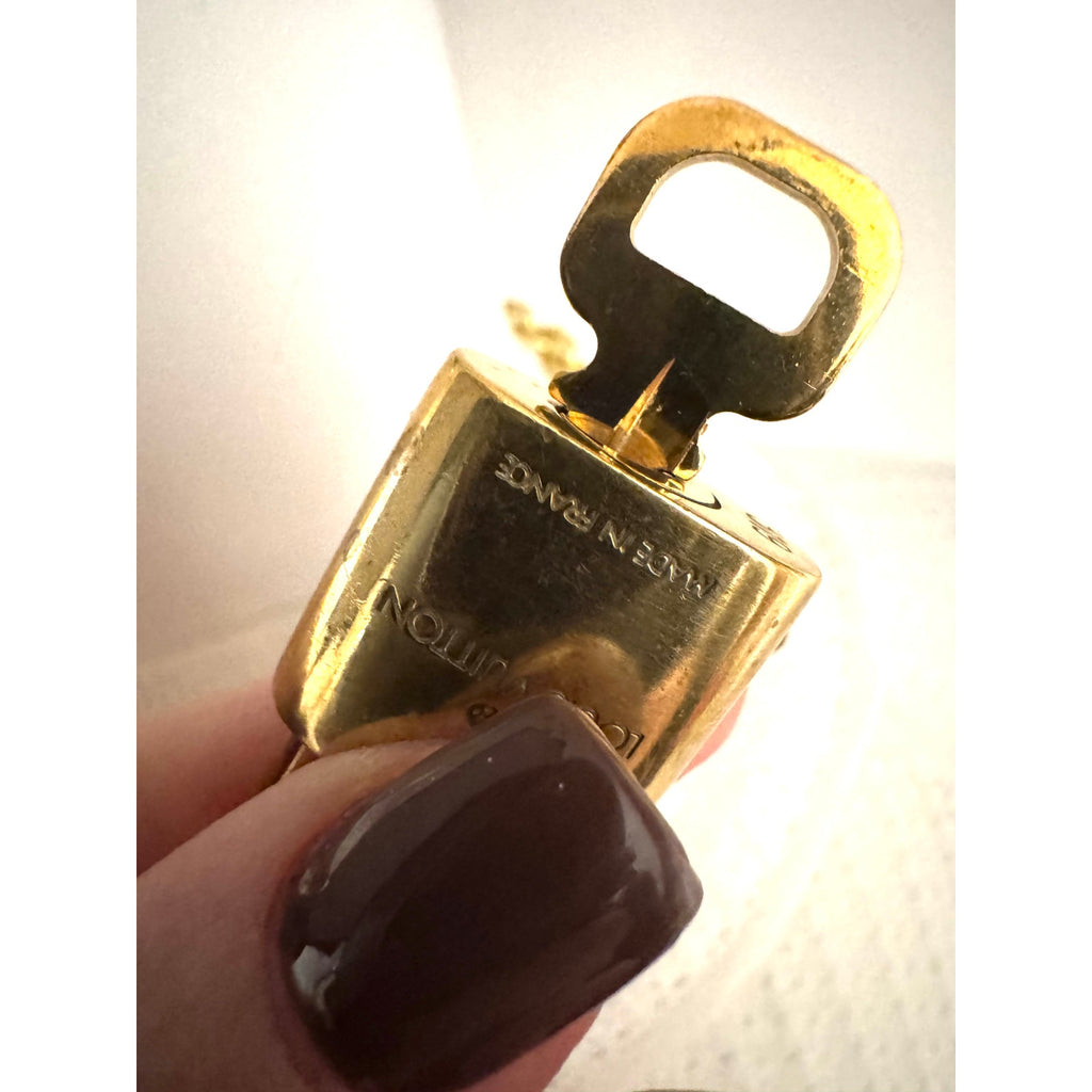 Louis Vuitton LV 319 Lock With Key Chain Necklace
