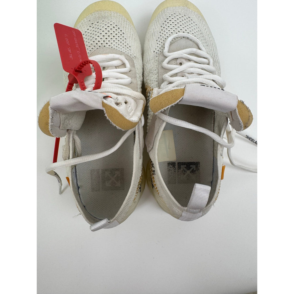 Men’s Nike x Off-White Air VaporMax Flyknit “White” AA3831-100 Size 8.5