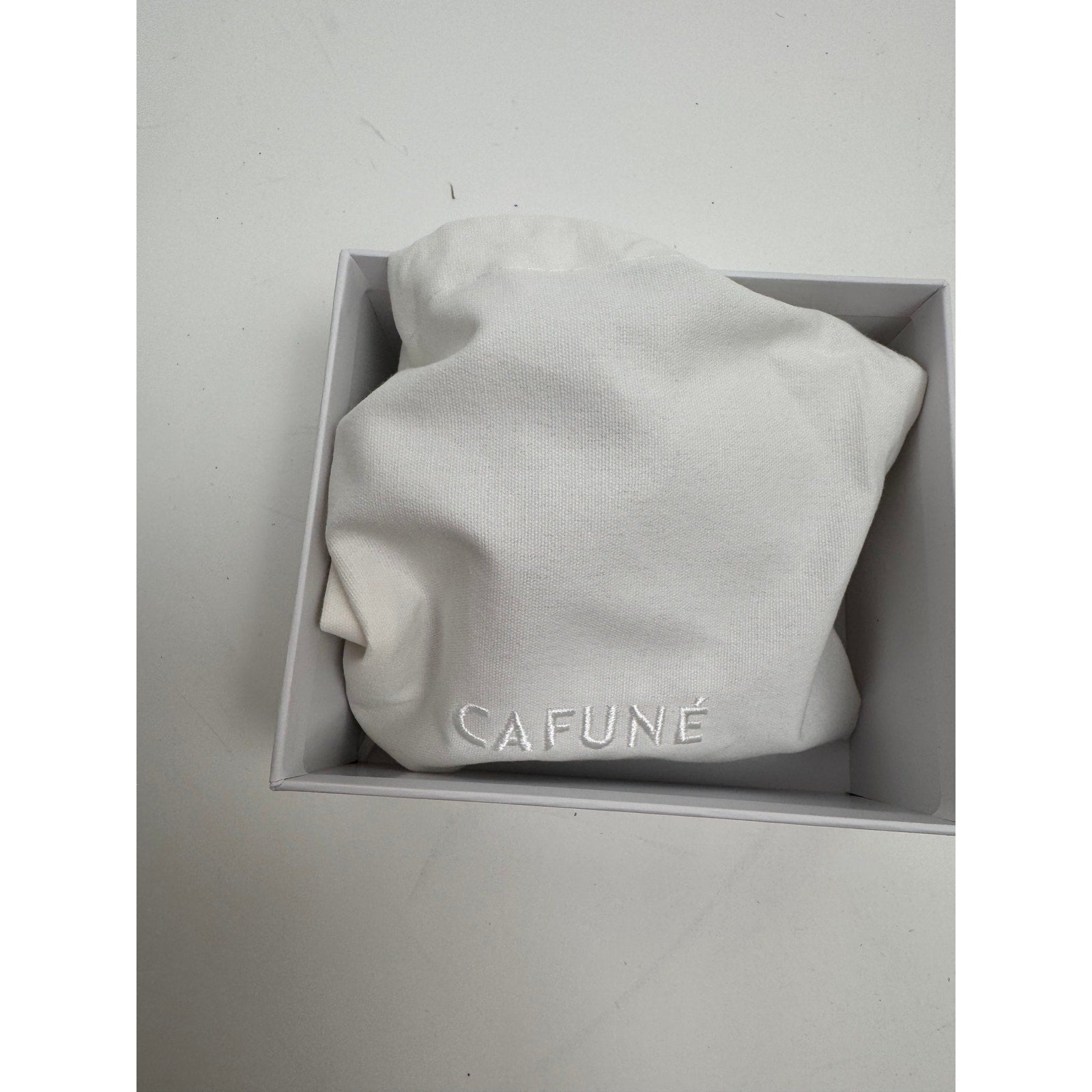 Cafune Stance Pod Leather AirPods Case Neutral Mini Pouch Bag Charm